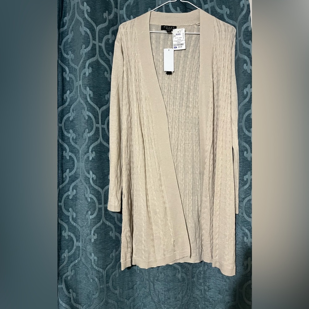 Long cardigan